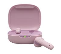 Auriculares JBL inalámbricos Bluetooth 5.3 con micrófono y Pure Bass en color rosa