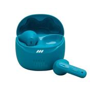 JBL Tune Flex 2, Auriculares inalámbricos Bluetooth y cancelación de Ruido. Autonomía de hasta 48 hrs, IP54 Resistentes al Agua y al Polvo, conexión multipunto, diseño ergonómico y Abierto, Turquesa