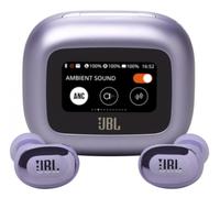 JBL Live Buds 3 Auriculares inalambricos de botón,True Wireless con cancelación de ruido adaptable, hasta 40 horas de reproducción, Bluetooth, audio de alta resolución, violeta