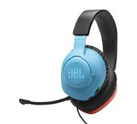 Auriculares JBL Quantum 100N con cable Jack 3.5 mm Gaming Micrófono desmontable Azul/Rojo