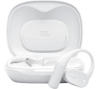 JBL Sense Lite Auriculares inalámbricos Abiertos True Wireless, diseño de Gancho para Oreja, conducción aérea, OpenSound, 32 h de autonomía, Resistencia al Agua/Polvo IP54, Headphones, Blanco