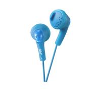 JVC Gumy HA-F160 - Auriculares In Ear con Cable de 1 metro para Android, iPhone, Ordenadores, Portátiles, Consolas y más (Imán de Neodimio, Jack de 3,5 mm, 15 Hz - 20 KHz), Color Azul