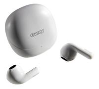 Auriculares JVC GUMY inalámbricos Bluetooth para música con micrófono y protección IPX4 blancos