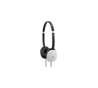 Auriculares JVC HA-S160 con cable jack 3,5 mm supraaurales plegables para música, color blanco