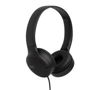 JVC Auriculares Supraaurales HA-S33UC-B Negro | Auriculares Diadema con Cable USB-C |Casos con Cable Ligeros, Plegables, Control Remoto y micrófono