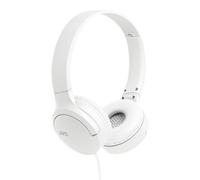 JVC Auriculares Supraaurales HA-S33UC-W Blanco | Auriculares Diadema con Cable USB-C |Casos con Cable Ligeros, Plegables, Control Remoto y micrófono