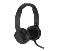 Auriculares Kensington H1050 EQ inalámbricos Bluetooth con cancelación de ruido, micro abatible y control en auricular, negros
