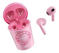 Auriculares Kids Licensing Wow Generation inalámbricos Bluetooth para niños rosa