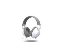 Auriculares Krom Phase inalámbricos Bluetooth 5.3 con micrófono omnidireccional blancos