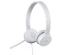 Auriculares Lenovo 110 con cable USB tipo A para oficina y call center gris nube