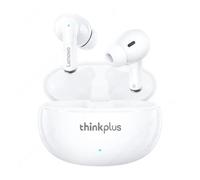 Auriculares Lenovo XT88 inalámbricos Bluetooth con micrófono dual y control táctil blancos