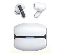 Auriculares Leotec Nebula Fit inalámbricos Bluetooth para gaming y deporte blancos