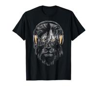 Auriculares Lion Music Camiseta