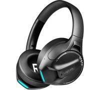 Auriculares LogiLink BT0070 inalámbricos Bluetooth gaming con micrófono y 50 h batería negros