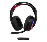 Auriculares Logitech G Astro A20 X inalámbricos y alámbricos para gaming con PLAYSYNC, Bluetooth y RGB negros