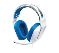 Auriculares logitech g335/ con micrófono/ usb/ blancos