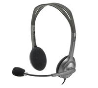 Logitech 981-000593 auricular y casco Auriculares Alámbrico Diadema Oficina/Centro de llamadas Gris