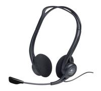 Auriculares Logitech Headset PC 960/ con Micrófono/ USB/ Negros