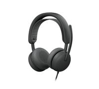 Logitech 981-001618 Zone Wired 2 Auriculares de Negocios Grafito 20Hz a 20kHz