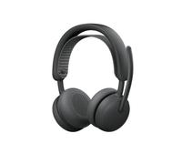 Auriculares Logitech Zone Wireless 2 inalámbricos Bluetooth con Cancelación de Ruido, USB-C, uso profesional, color grafito