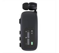 Auriculares manos libres Bluetooth Business Clip gris mate