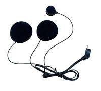 Auriculares manos libres, kit de llamadas estéreo, antiinterferencia, impermeable, reproductor de música, cascos de motocicleta