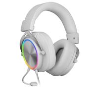 Auriculares Mars Gaming MH-FORGE con cable Jack 3,5 mm para gaming blancos