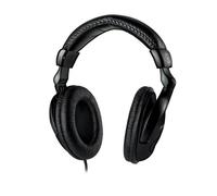 Auriculares Meliconi HP 50 PLUS con cable jack 3,5 mm para TV y Hi-Fi plegables color negro