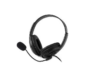 AURICULARES + MICRO COOLBOX COOLCHAT U1 NEGRO