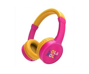 Auriculares micro Energy Sistem Lol&Roll Pop Rosa supraural / BT 5.1 / jack 3.5mm / multiplataforma