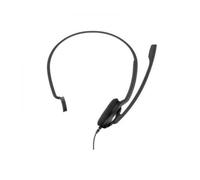 EPOS PC7 USB Auriculares Mono para PC & Mac - Cascos On-Ear Cableados Ligeros, Micrófono con Cancelación de Ruido, USB Plug-and-Play, Sonido Claro, para Oficina, Videoconferencias y Trabajo Remoto