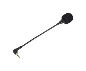 Auriculares -Micrófono Adjunto - Conector flexible de 3,5 mm hembra, micrófono dinámico, intercambio portátil, captura de audio claro fácil | MICs para videoconferencias remotas -Reuniones -S