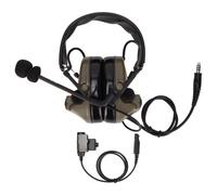 Auriculares militares Auriculares tácticos con micrófono Reducción activa electrónica de ruido Captación automática de sonido Micrófono