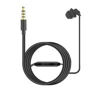 Auriculares mono con cable con micrófono, auriculares de una sola cara con cancelación de ruido, auriculares intrauditivos tipo C de 3,5 mm para desplazarse, llamadas manos libres, escuchar música