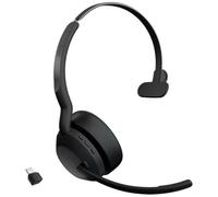Auriculares mono Jabra Evolve2 55, Bluetooth, Link380a, MS, negro