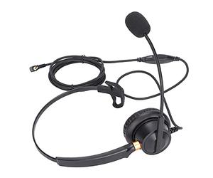 Auriculares Monoaurales de Diseño Ergonómico con Brazo de Micrófono Metálico para Llamadas de Gran Volumen Conector para Auriculares de 2,5 Mm Marketing de Telecomunicaciones Personas