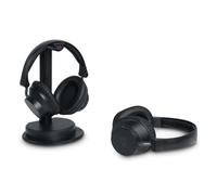 Auriculares Muse M-288 CTV inalámbricos Bluetooth y con cable para TV, plegables, negros