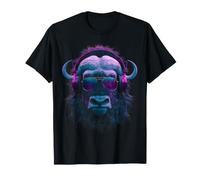 Auriculares Musk Ox Gafas de Sol Diseño Animal Graphic Camiseta