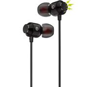 Auriculares Muvit For Change M32 con cable USB-C magnéticos con micrófono negros