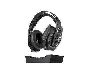 Auriculares NACON RIG 900 MAX HS inalámbricos Bluetooth gaming con micrófono extraíble, cancelación de ruido y base de carga, negros