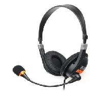 NATEC Drone Auriculares Diadema Negro, Naranja