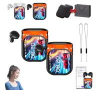 Auriculares NE20, auriculares inalámbricos NE20, auriculares de traducción Ai Ne20 en tiempo real con 140 idiomas, auriculares Bluetooth 6.0, pantalla táctil LCD, IPX6 impermeable para viajes y