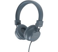 Auriculares Nima azul gris con cable