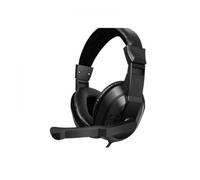 Auriculares Stereo Oficina COOL Dublin con micro Negro