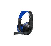 Auriculares Dublin Estéreo con Micrófono (Negro/Azul) - COOL