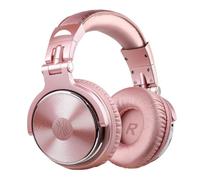 Auriculares OneOdio Pro10 con cable, Shareport, micrófono integrado y color rosa dorado