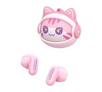 Auriculares ONIKUMA TX603 inalámbricos Bluetooth 5.4 gaming con estuche personalizable rosa