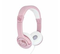 Auriculares OTL Technologies HK1184 infantiles con cable y Bluetooth limitador de volumen rosa oro blanco