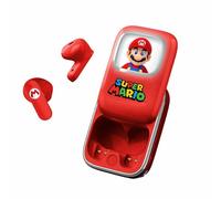 OTL Technologies Auriculares INALÁMBRICOS Super Mario con Estuche DE Carga Deslizante Y LUZ LED
