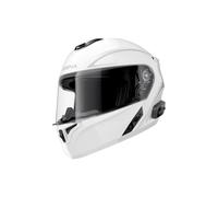 Sena Casco Modular Outrush R con tecnología Bluetooth y Sistema de comunicación Intercom (Blanco, Talla L)